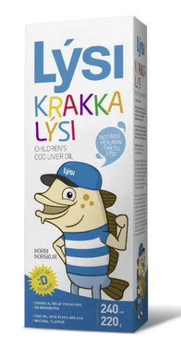Ulei din ficat de cod pentru copii 240 ml