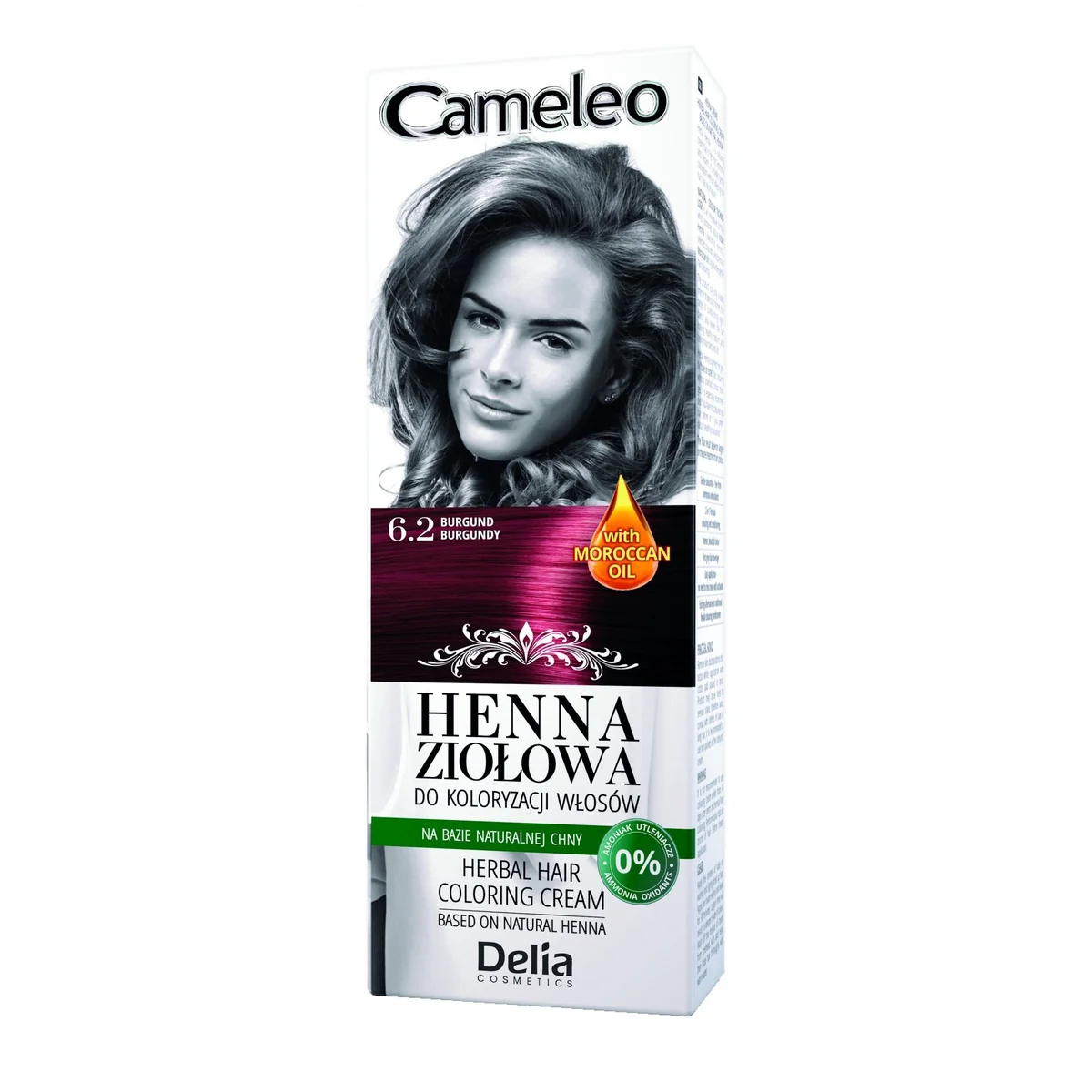 Delia Cameleo Vopsea de par 6.2 Burgundy 75 g