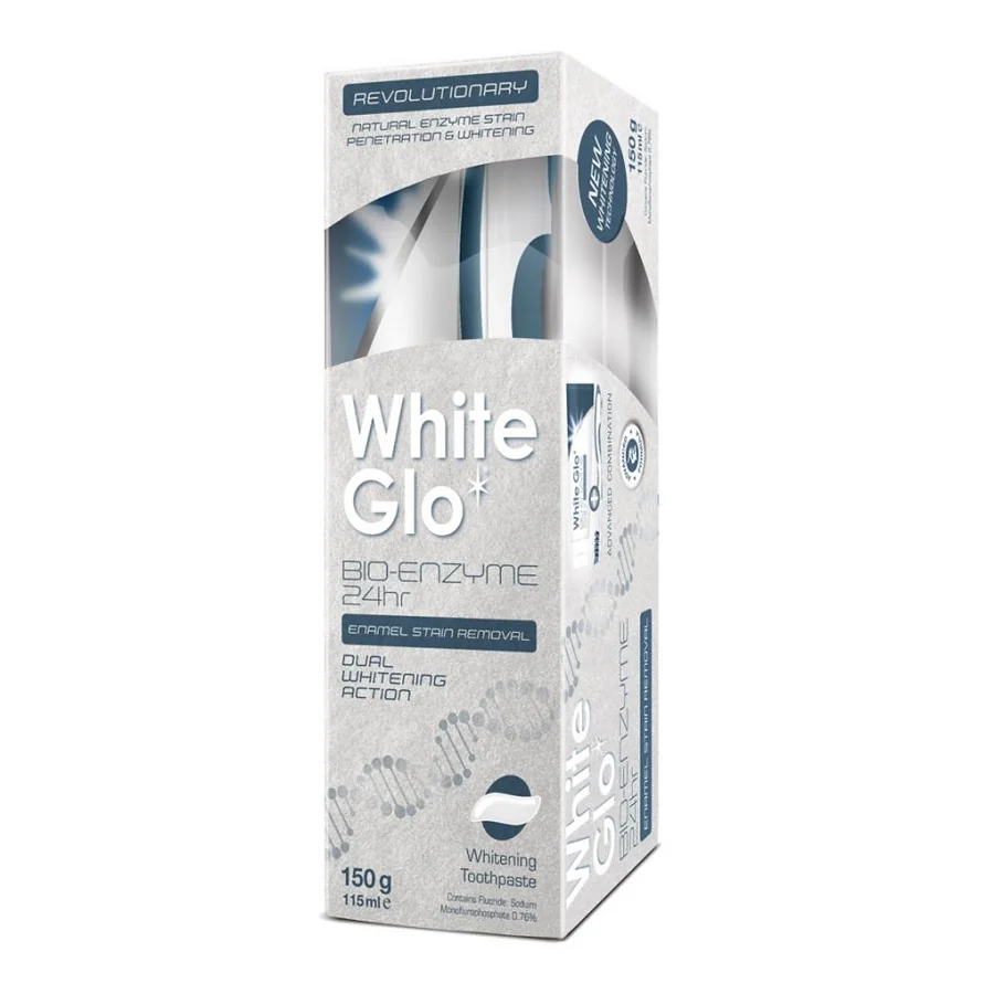 White Glo Bio Enzymes Pasta de dinti 100 ml