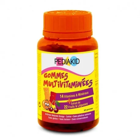 Pediakid Gommes Multivitamines  60 jeleuri