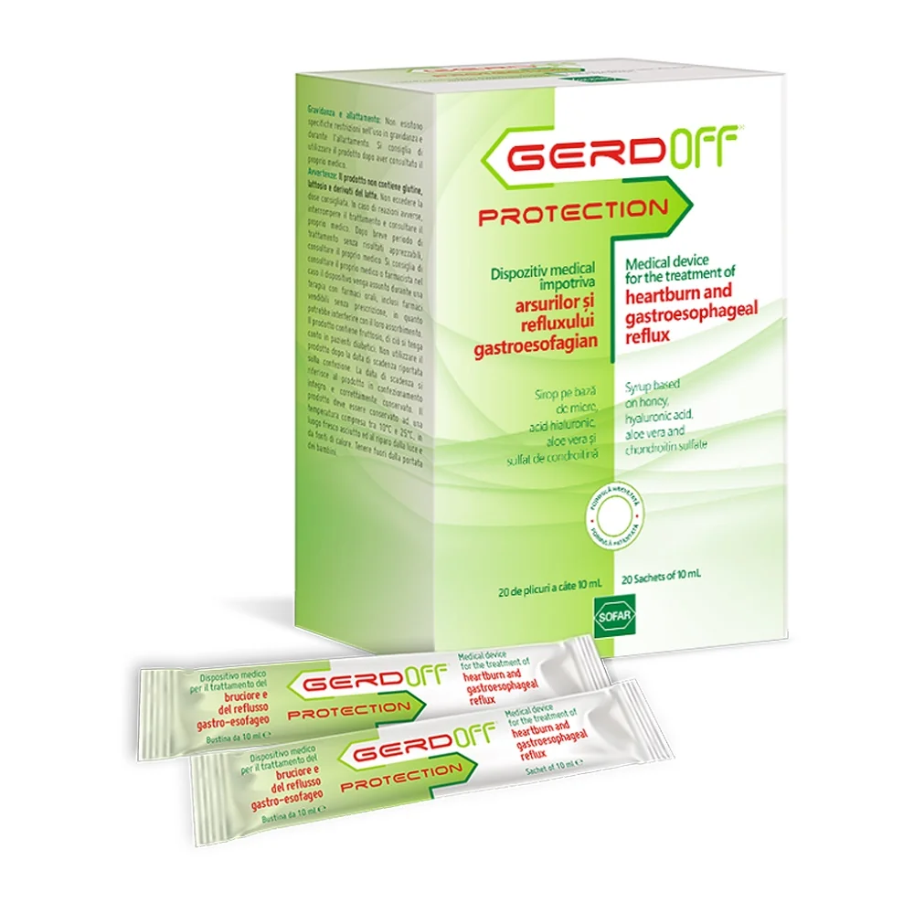 Gerdoff Protection Solutie orala 20 plicuri