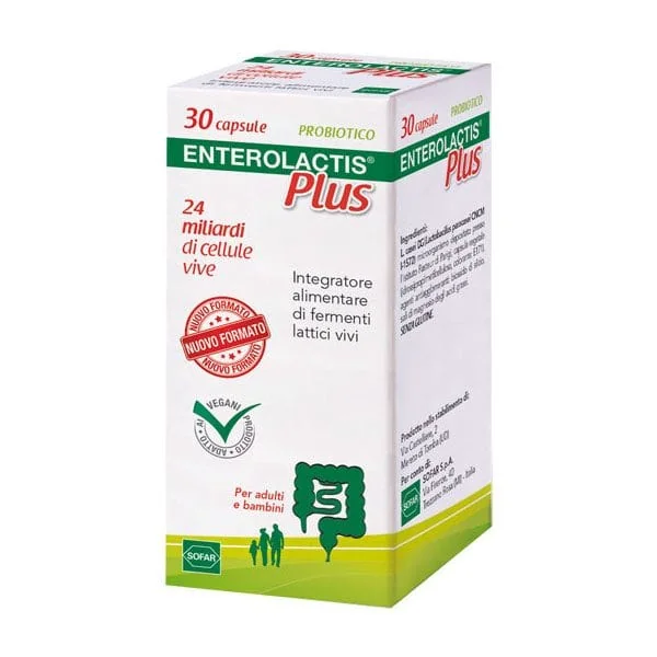 Enterolactis Plus 30 capsule