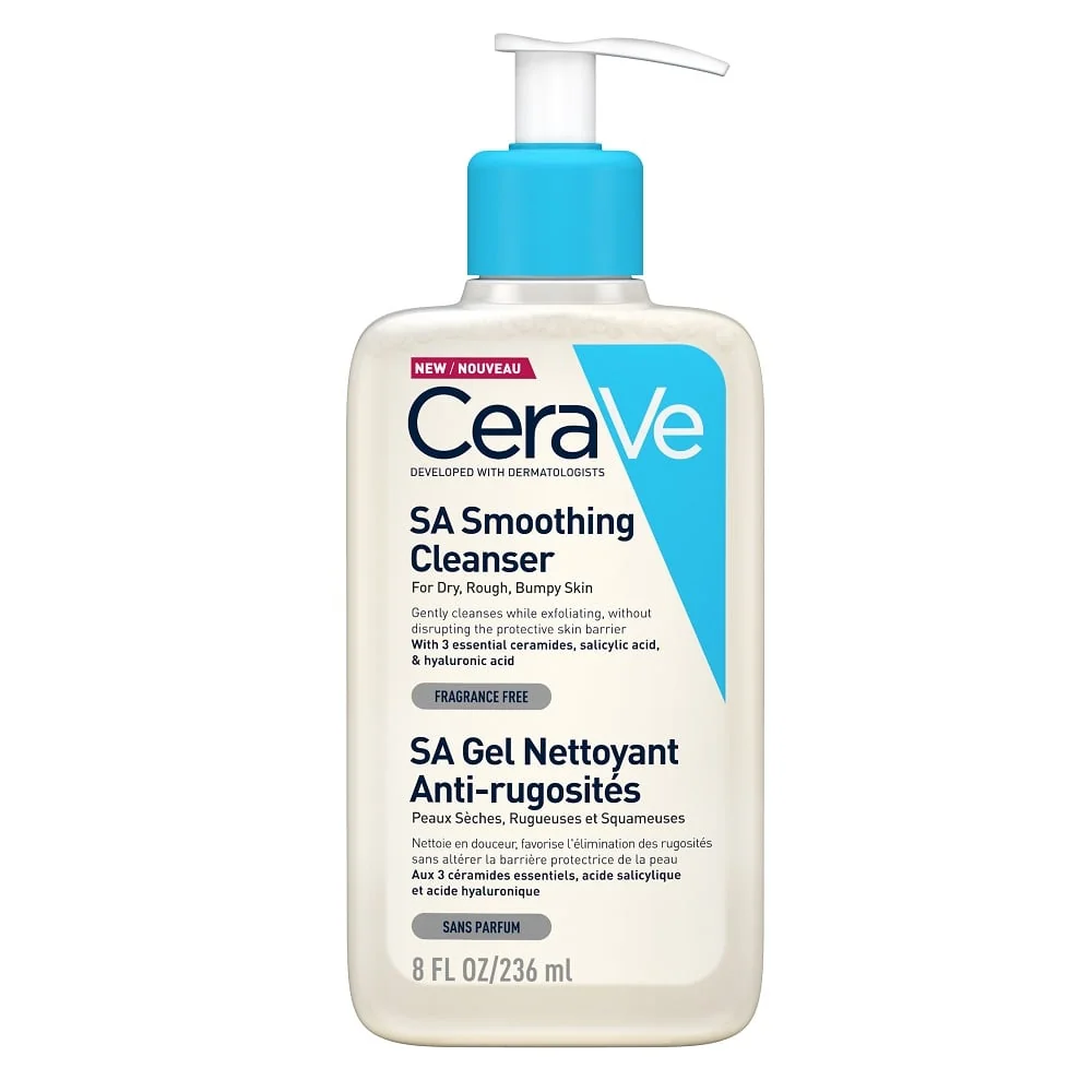 CeraVe Gel curatare anti-rugozitati pentru piele uscata si aspra 236 ml
