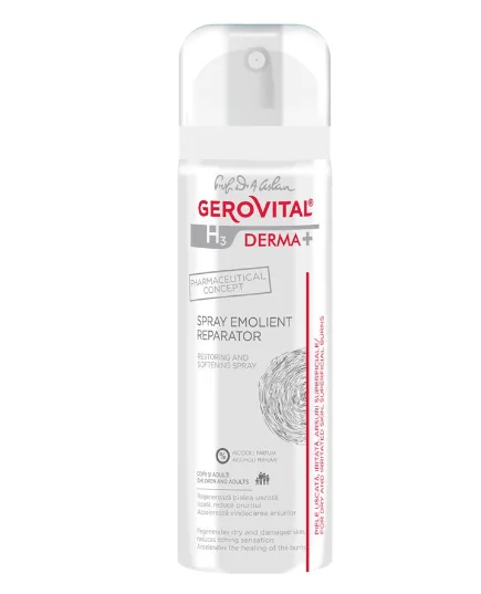 Gerovital H3 Derma+ Spray emolient reparator 150 ml