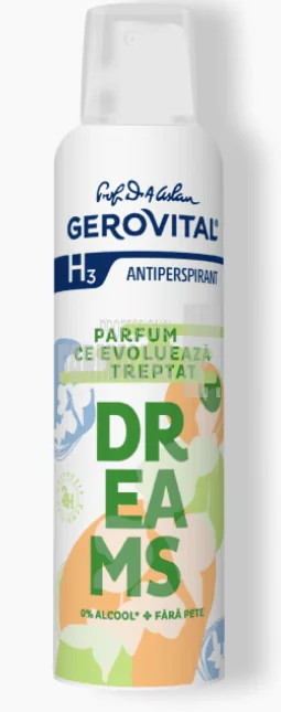 Gerovital H3 Dreams Deodorant spray 150 ml