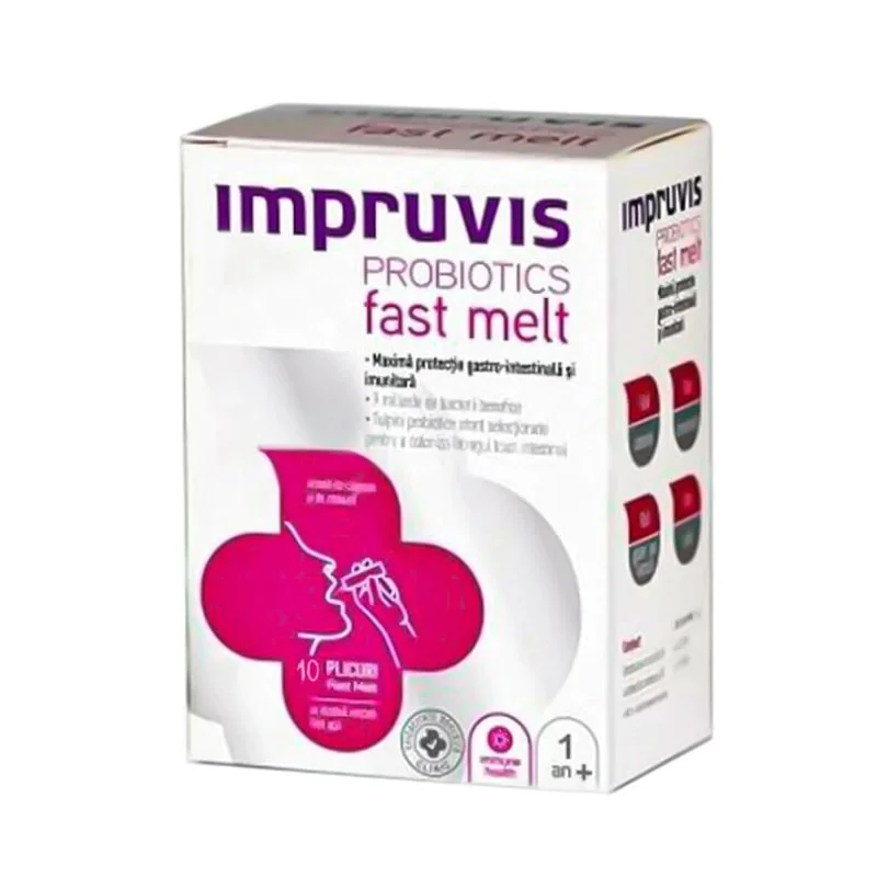 Impruvis Probiotic Fast Melt 10 plicuri