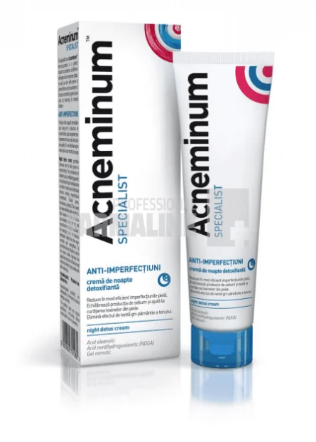 Acneminum Specialist Crema de noapte detoxifianta 30 ml