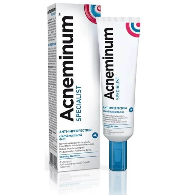 Acneminum Specialist Crema de zi detoxifianta 30 ml