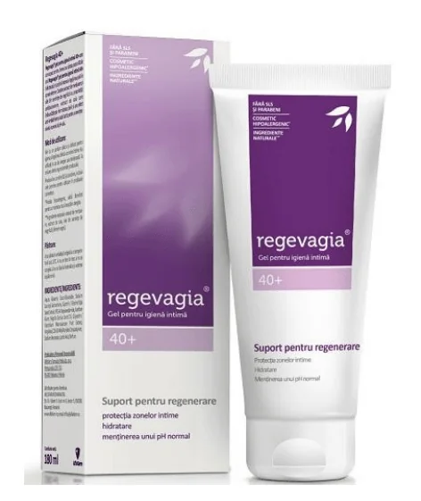 Regevagia Gel pentru igiena intima 40+ 180 ml
