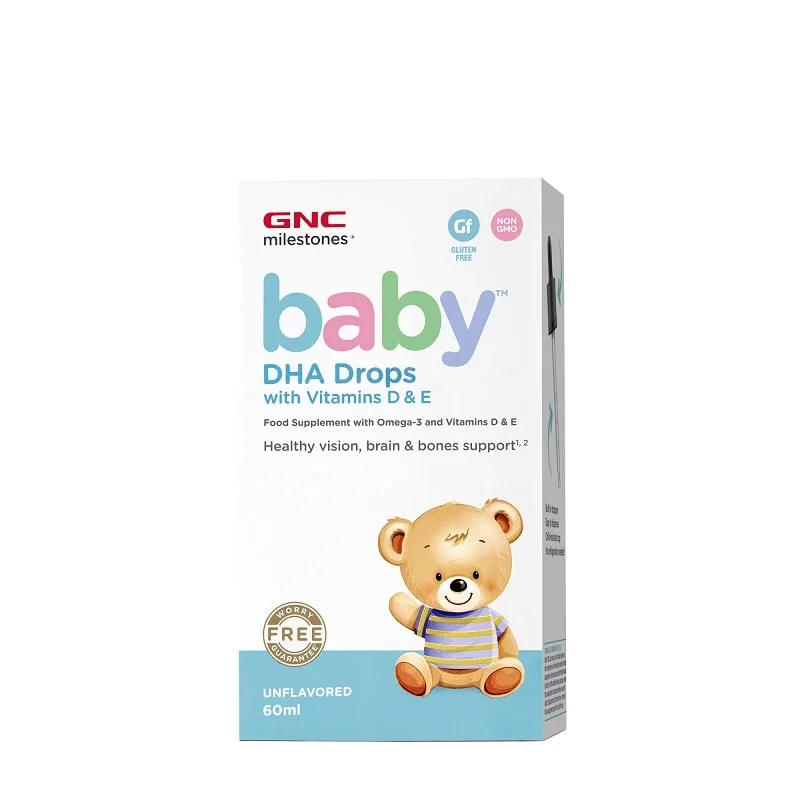 GNC Baby Dha Vitamina D & E Picaturi 60 ml