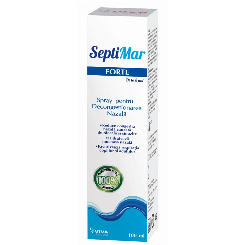 Septimar Forte spray decongestionant nazal 3+ ani 100 ml