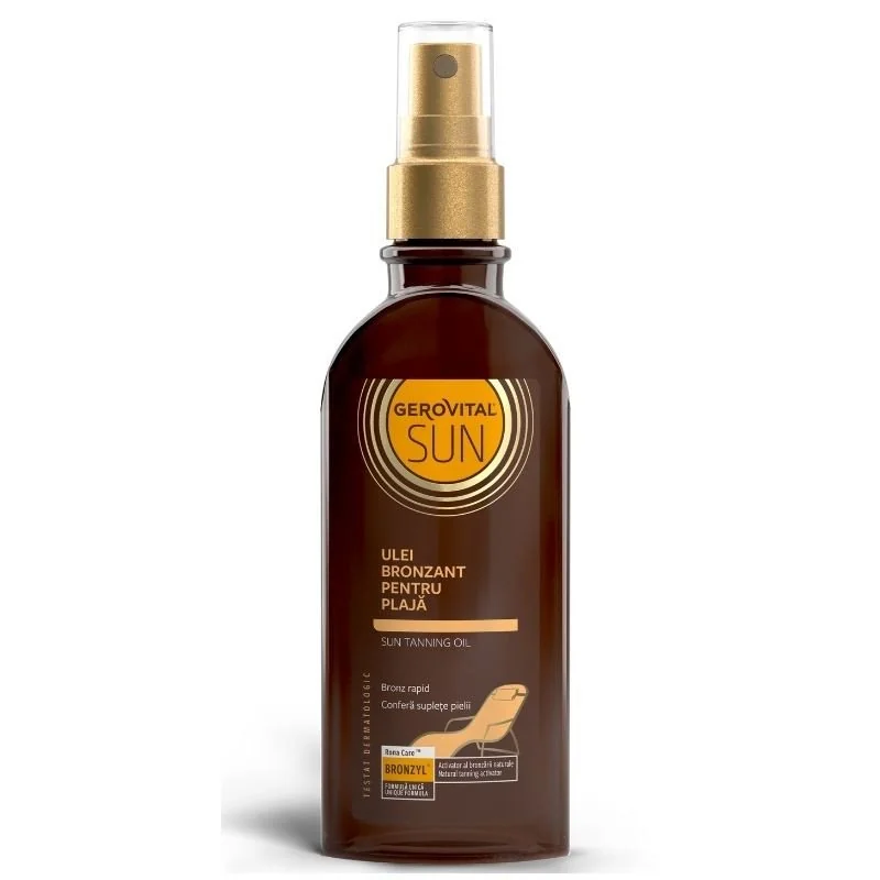 Gerovital Sun Ulei Bronzant pentru plaja 150 ml