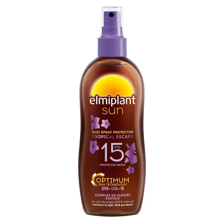 Elmiplant Tropical Escape Ulei bronzare accelerata SPF15 150 ml