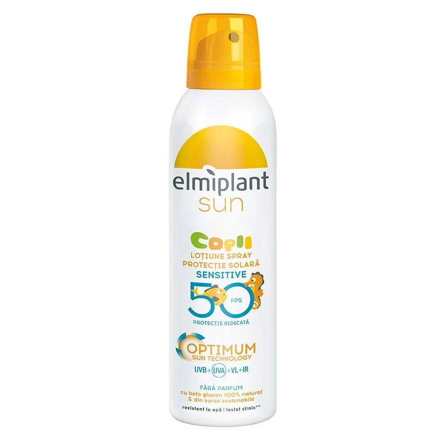 Elmiplant Sun Kids Lotiune protectie solara spray SPF50 150 ml