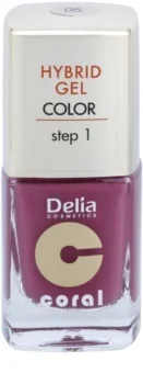 Delia Coral Hybrid Gel Color Step 1 Lac Unghii 05 11 ml