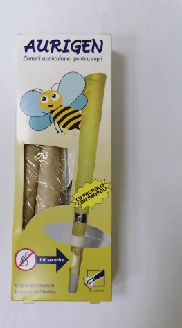 Aurigen Conuri auriculare pentru copii 2 bucati