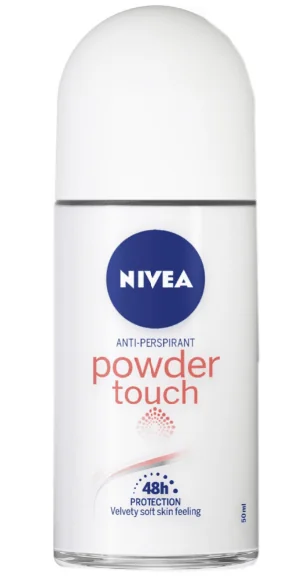 Nivea 82280 Deo roll-on Powder Touch 50 ml