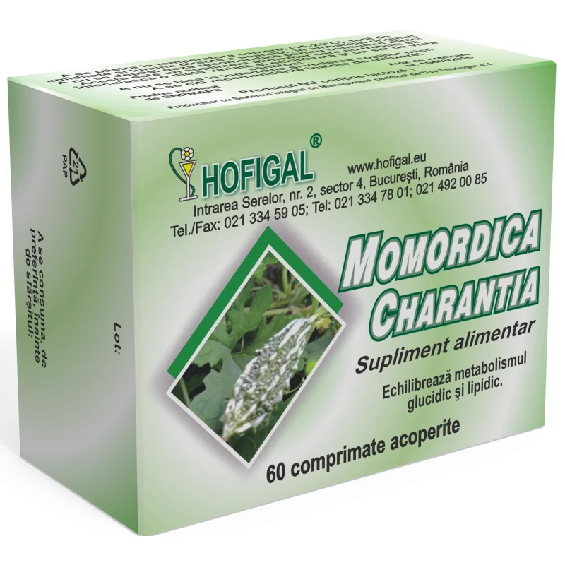 Momordica Charantia 60 comprimate