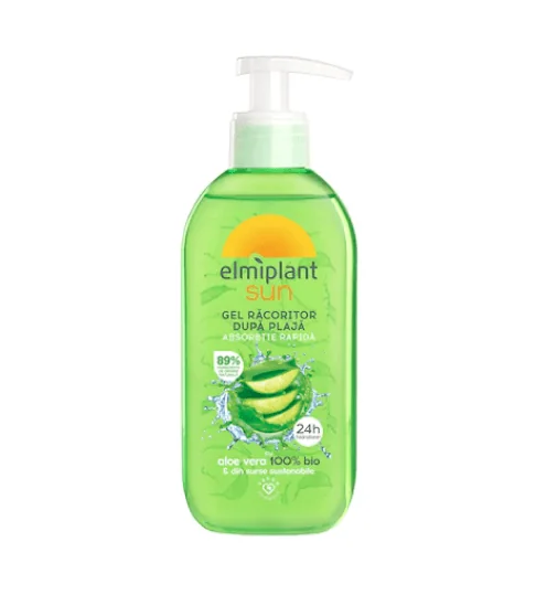 Elmiplant After Sun Gel racoritor dupa plaja cu aloe vera 200 ml