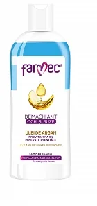 Farmec Demachiant ochi si buze cu ulei de argan, provitamina B5 si uleiuri esentiale 150 ml