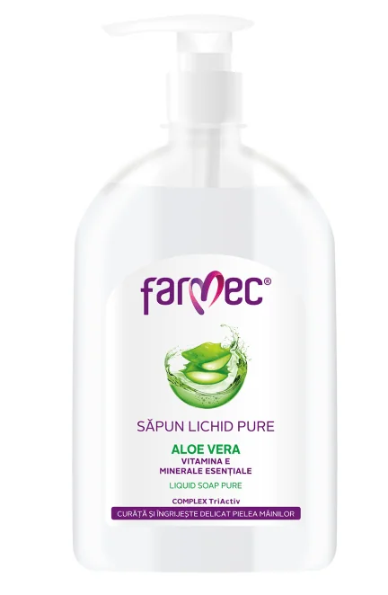 Farmec Sapun lichid Pure Aloe Vera 500 ml