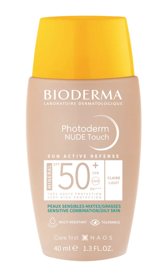 Bioderma Photoderm Nude Touch Mineral Fluid SPF50 Claire/Deschis 40 ml