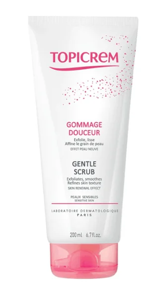 Topicrem Gel exfoliant bland pentru fata si corp 200 ml