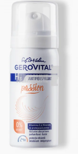 Gerovital H3 Passion Deodorant spray 40 ml
