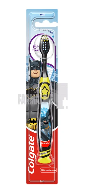 Colgate Periuta de dinti copii Batman 6+ ani