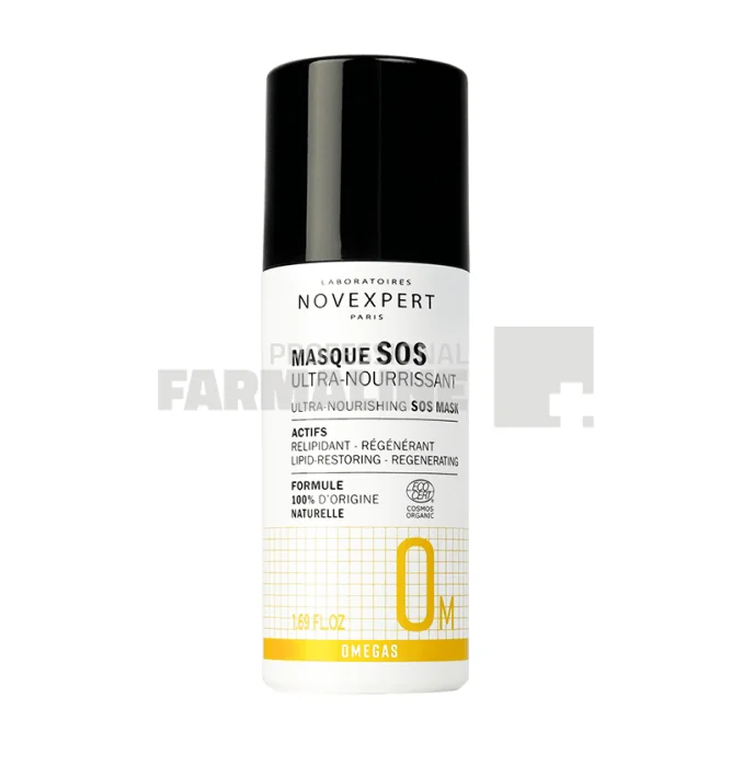 Novexpert Omega Masca SOS Ultra Nutritiva cu 5 acizi grasi 50 ml