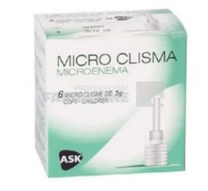 Ask Microclisma copii 6 bucati