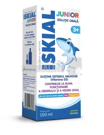 Iskial junior solutie orala 100 ml