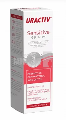 Uractiv Sensitive gel intim 200 ml