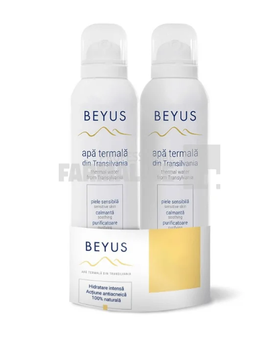 Beyus Pachet Apa termala 250 ml 2 bucati