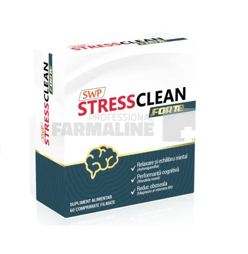 Stressclean Forte 60 comprimate
