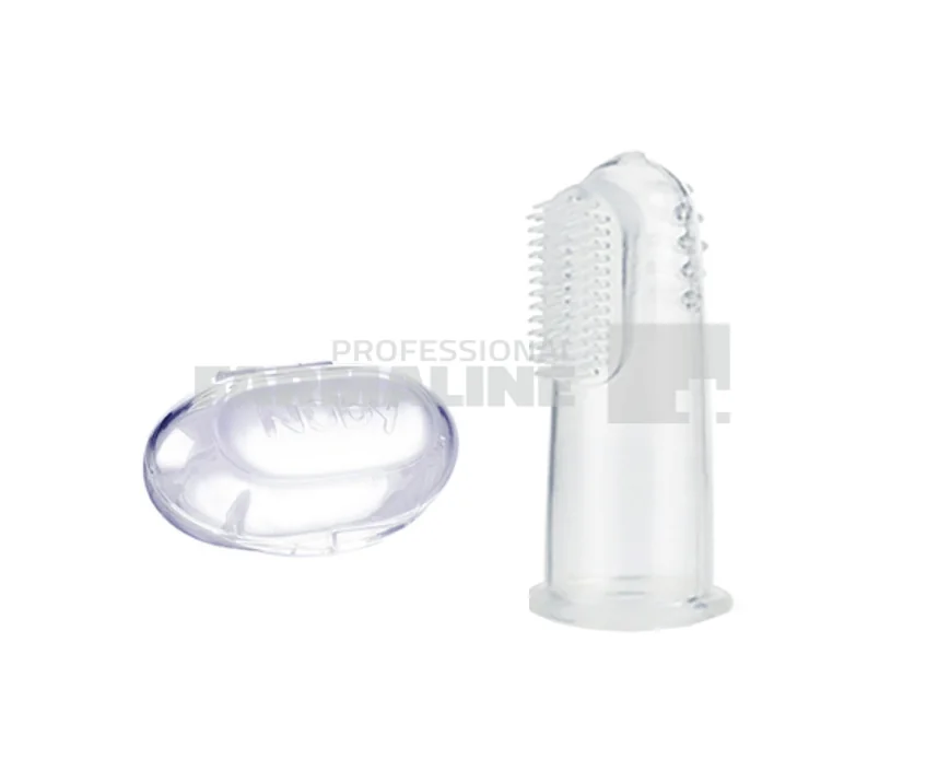 Nuby 730 Degetar din silicon 3+ luni