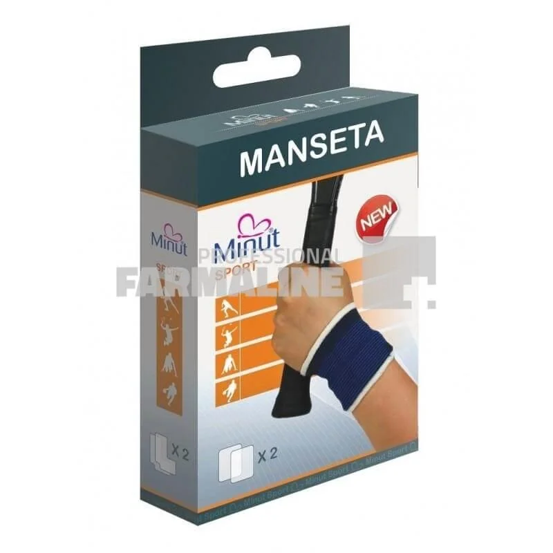 Minut Sport Manseta L 2 bucati