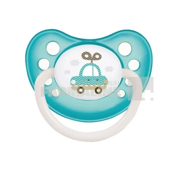 Canpol 23/258 Suzeta silicon ortodontica ""Toys"" 18+ luni