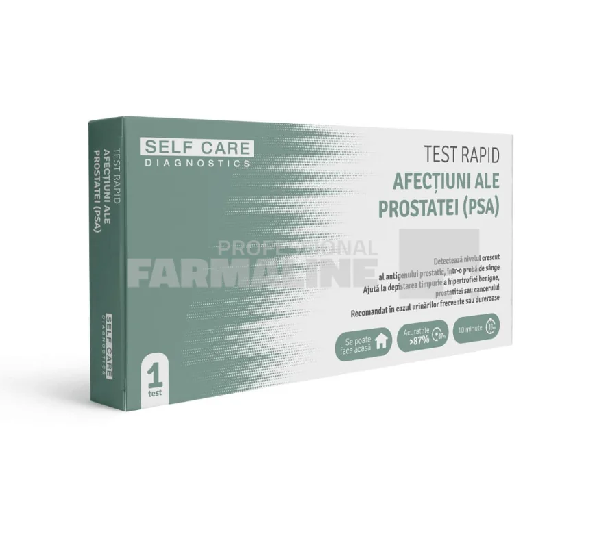 Test rapid Afectiuni ale Prostatei (PSA) 1 bucata