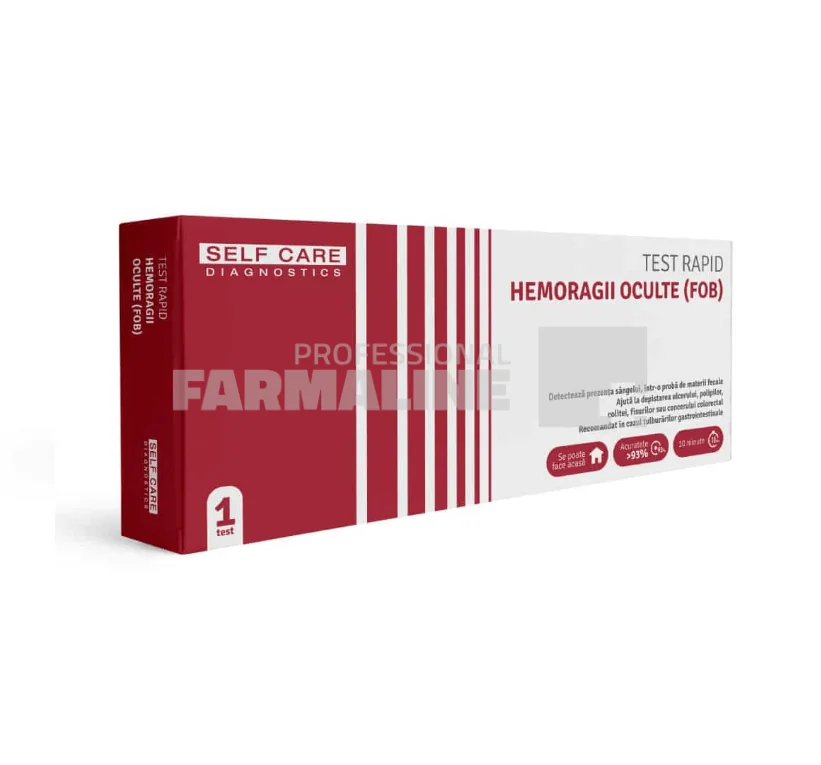 Test rapid Hemoragii Oculte (FOB) 1 bucata