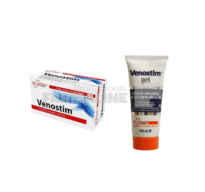 Venostim 40 capsule  + Venostim gel 100 ml