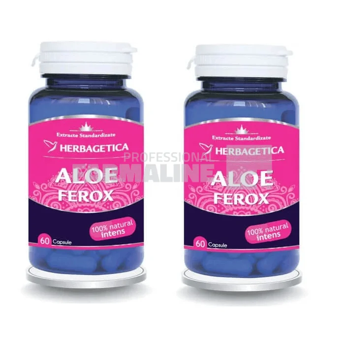 Aloe Ferox Pachet 60 capsule + 60 capsule