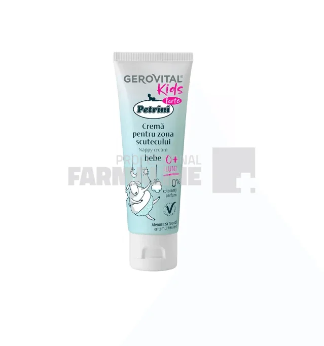 Gerovital Kids Petrini Forte crema pentru zona scutecului 50 ml