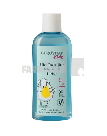 Gerovital Kids Ulei ingrijire bebe 150 ml