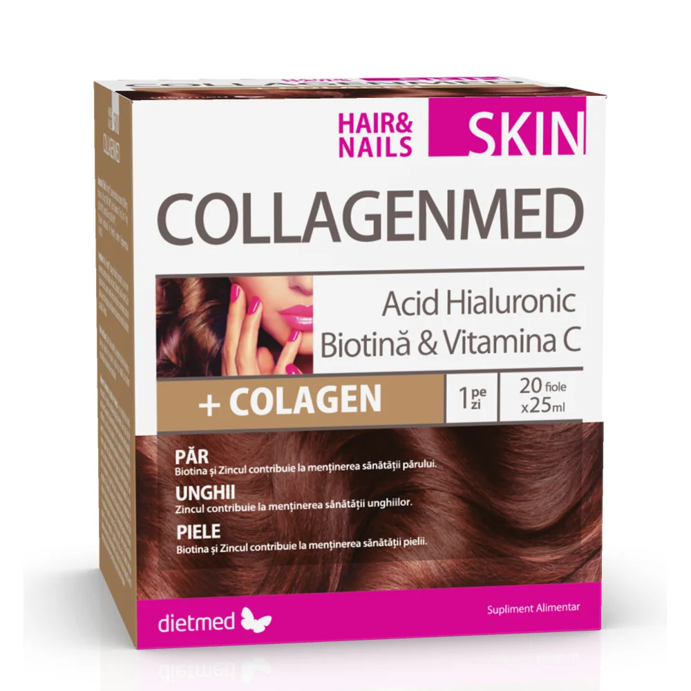 CollagenMed Skin Hair & Nails 20 fiole buvabile x 25 ml