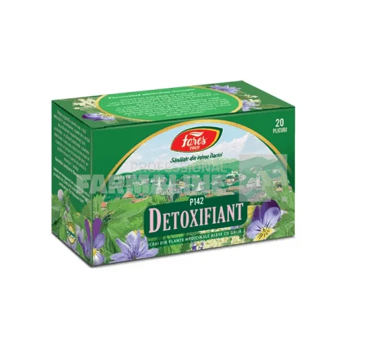 Fares Ceai detoxifiant 20 plicuri