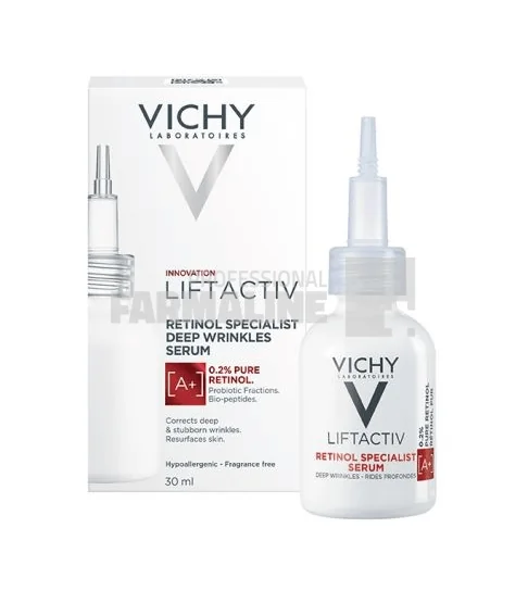 Vichy Liftactiv Specialist Ser antirid cu retinol pentru riduri pronuntate 30 ml