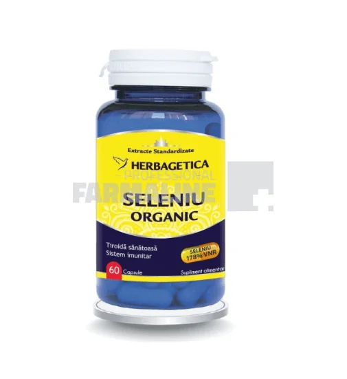 Seleniu Organic 60 capsule