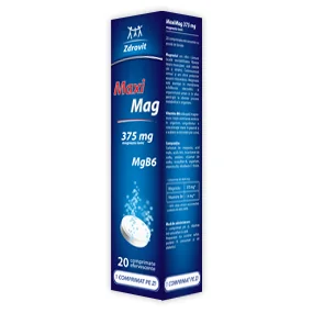 Maxi Mag 20 comprimate efervescente