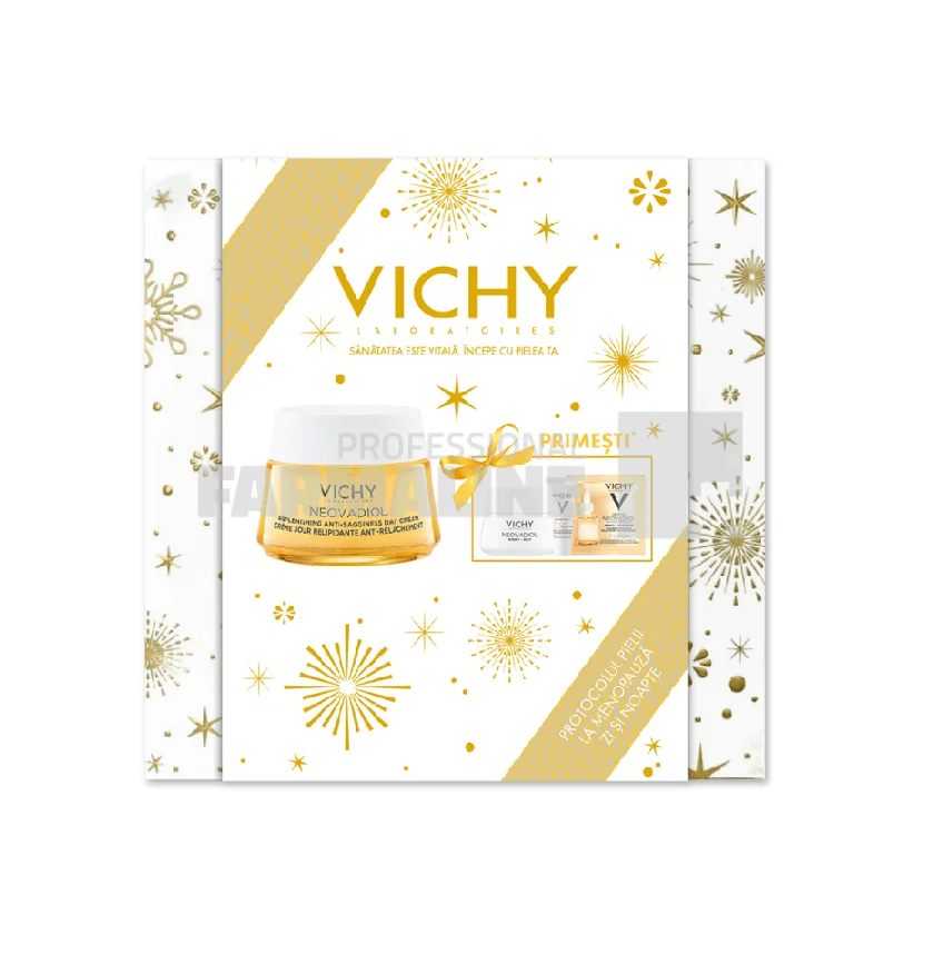 Vichy Trusa Xmas 2023 Neovadiol Post-Menopause Crema de zi 50 ml + Neovadiol Crema de noapte 15 ml